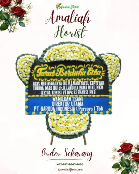 Papan Bunga Duka Hanau